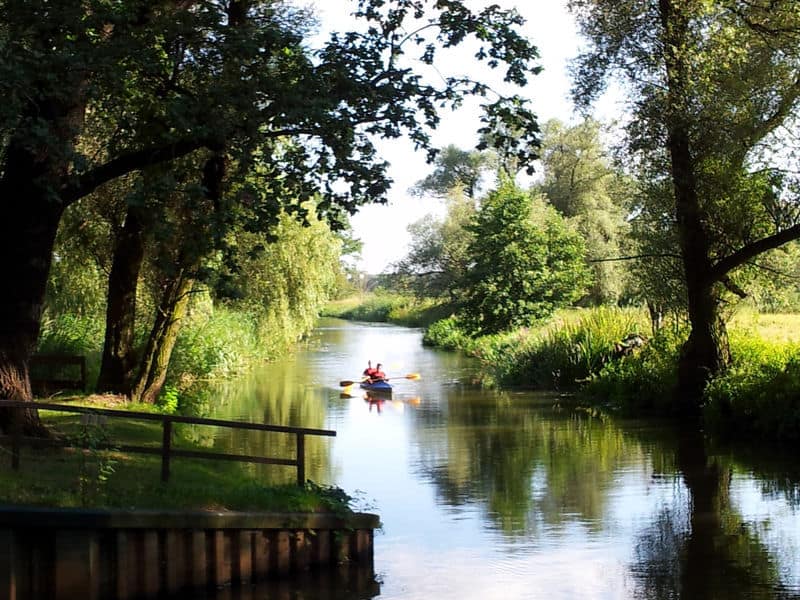 Paddeln im Kleinen Spreewald Wahrenbrück, ©Tourismusverband Elbe-Elster-Land e.V.