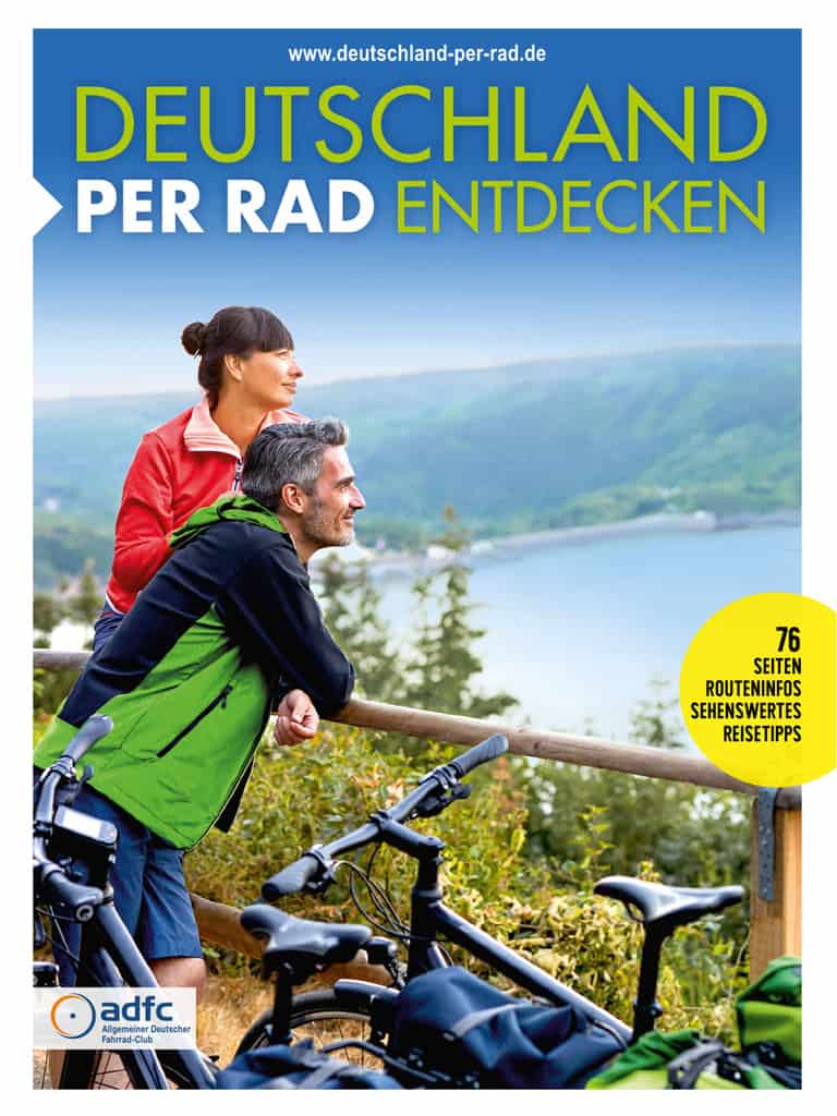 Broschüre "Deutschland per Rad entdecken" 